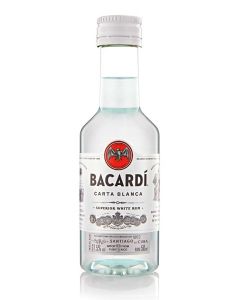 Bacardi Carta Blanca White Rum 0.05L